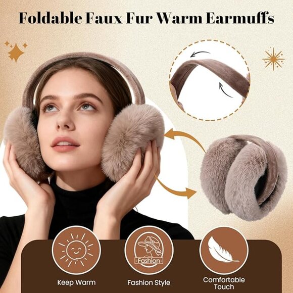 Winter Ear Tan Muffs main image 4